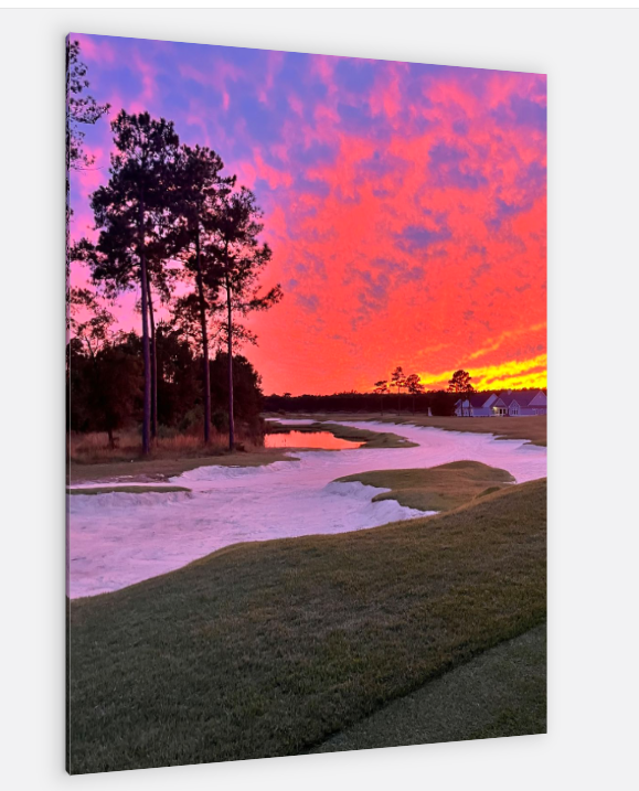 Cape Fear Golf Sunset Magic