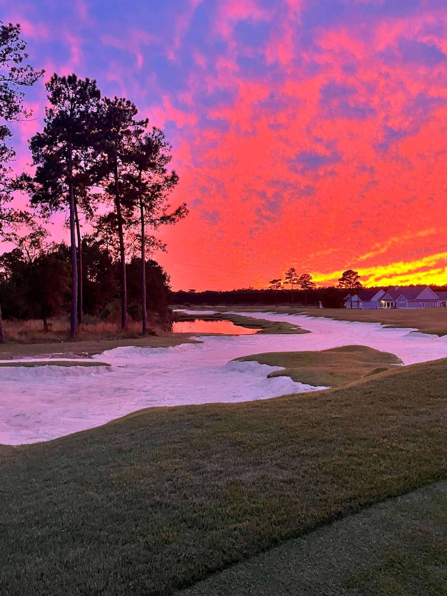 Cape Fear Golf Sunset Magic