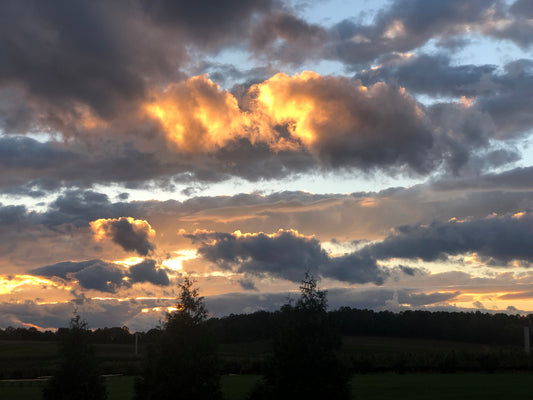 Leesburg VA Evening Clouds