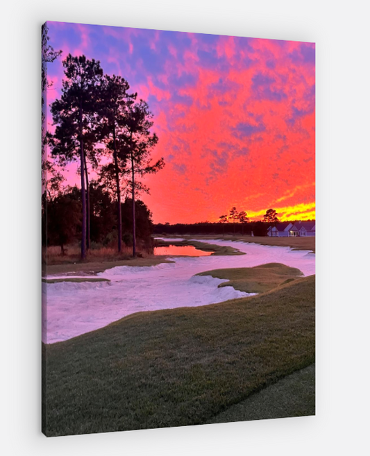 Cape Fear Golf Sunset Magic